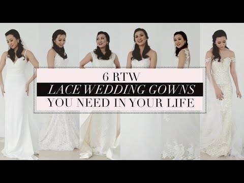 rtw wedding gowns