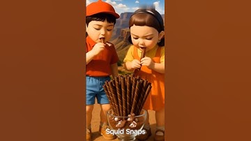 Squid Game AI Chocolates ASMR #squidgame #squidgame2 #squidegame3 #ai #asmr