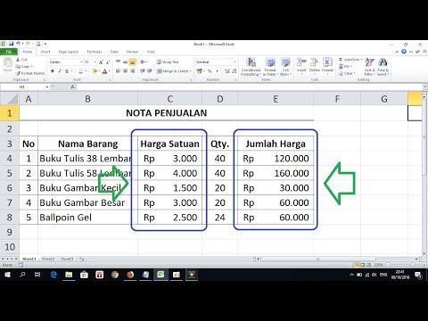 Video: Bagaimanakah anda memformat sel sebagai mata wang?