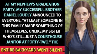 My Brother Mocked My Dead-End Job—Until His CEO Walked In And Called Me Your Honor