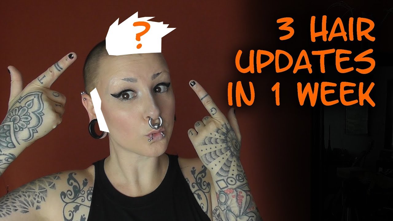 3 hair updates in 1 week