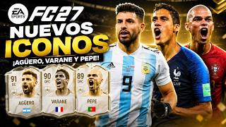 Los NUEVOS ICONOS que LLEGARÍAN a FC 27 | ¡REGRESA el "KUN" AGUERO!