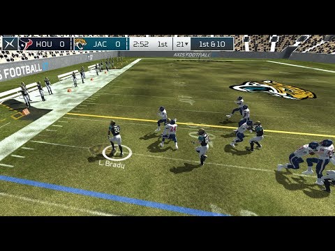 Axis NFL 17: Jaguars vs Texans - Axis Football 17 Beta Mod!