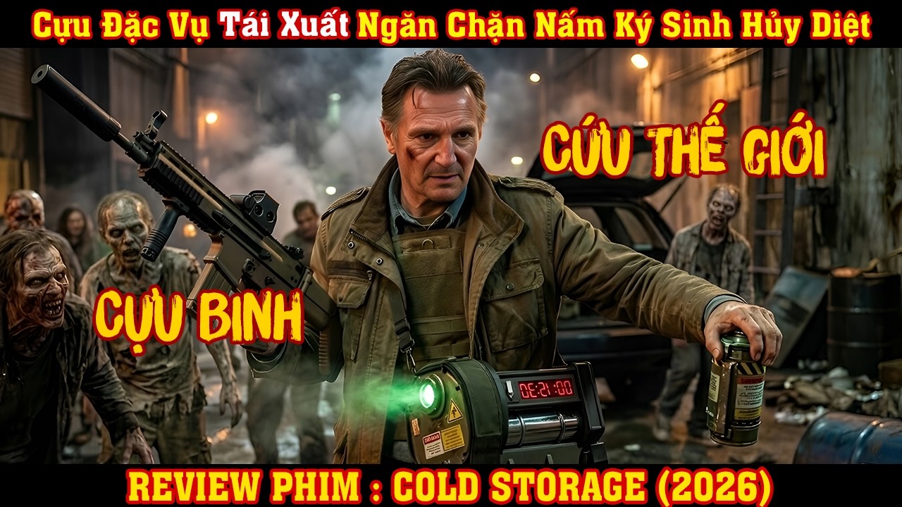 [REVIEW PHIM] Cựu Đặc Vụ Tái Xuất Ngăn Chặn Nấm Ký Sinh Hủy Diệt Nhân Loại