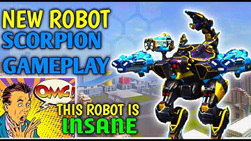 WAR ROBOTS - NEW Best Robot 🔥Scorpion🔥 Test Server Gameplay WR