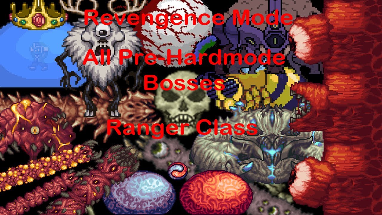 Range Class Calamity All Pre-Hardmode Bosses – Ranger Class | Terraria Calamity (Revengeance ...