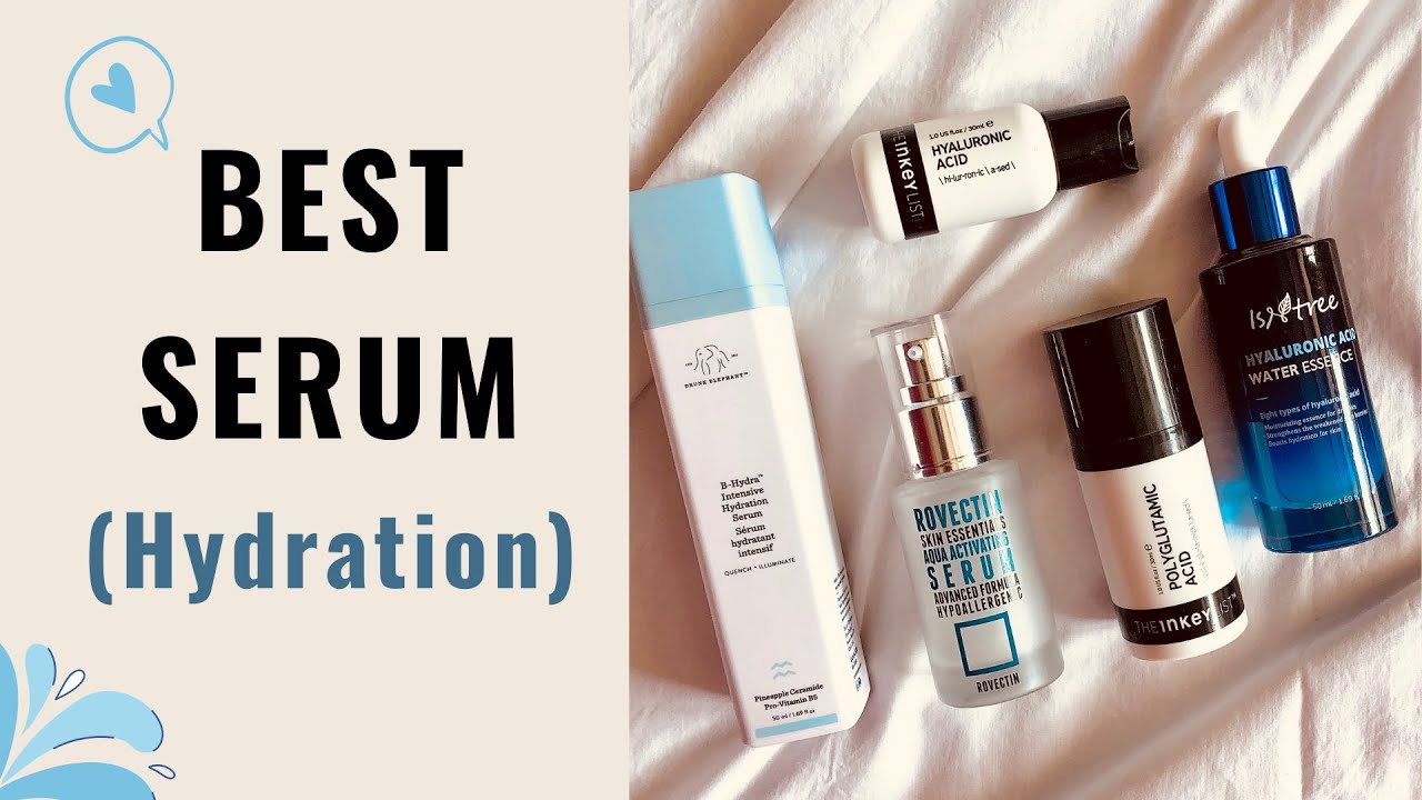 💙 BEST Hydrating (Hyaluronic Acid) Serum for dehydrated, dry and patchy