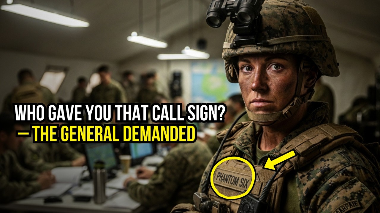 General Demanded Her Call Sign — When She Said “Specter Six,” The Room Froze In Silence