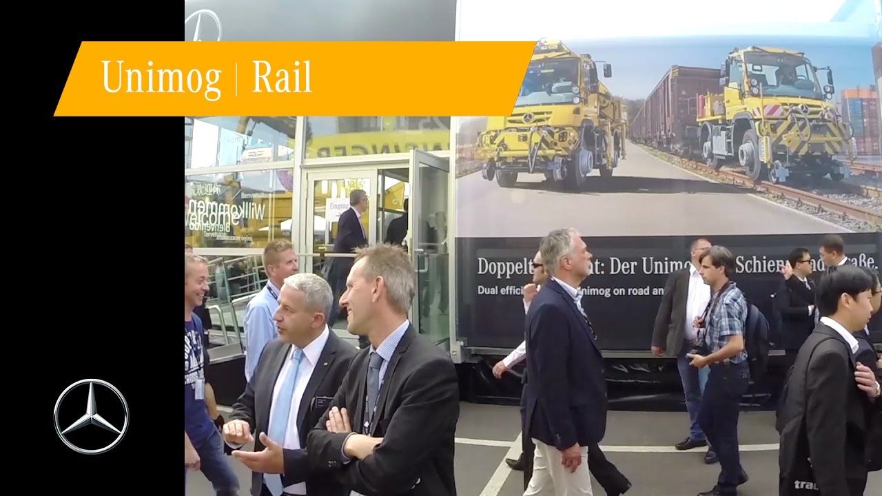Unimog messuvideo Berliinin InnoTrans 2016 messuilta