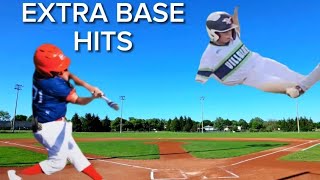 Extra base hits compilation 9u-11u baseball.