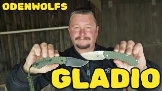 GLADIO - Das "Kurzschwert" von ODENWOLF / WOLFGANGS / Taschenmesser  / Klappmesser