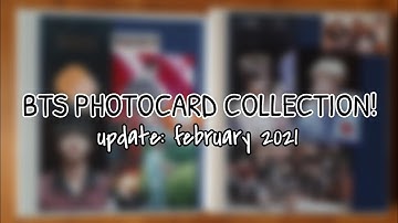 my bts photocard collection! | a binder flip through