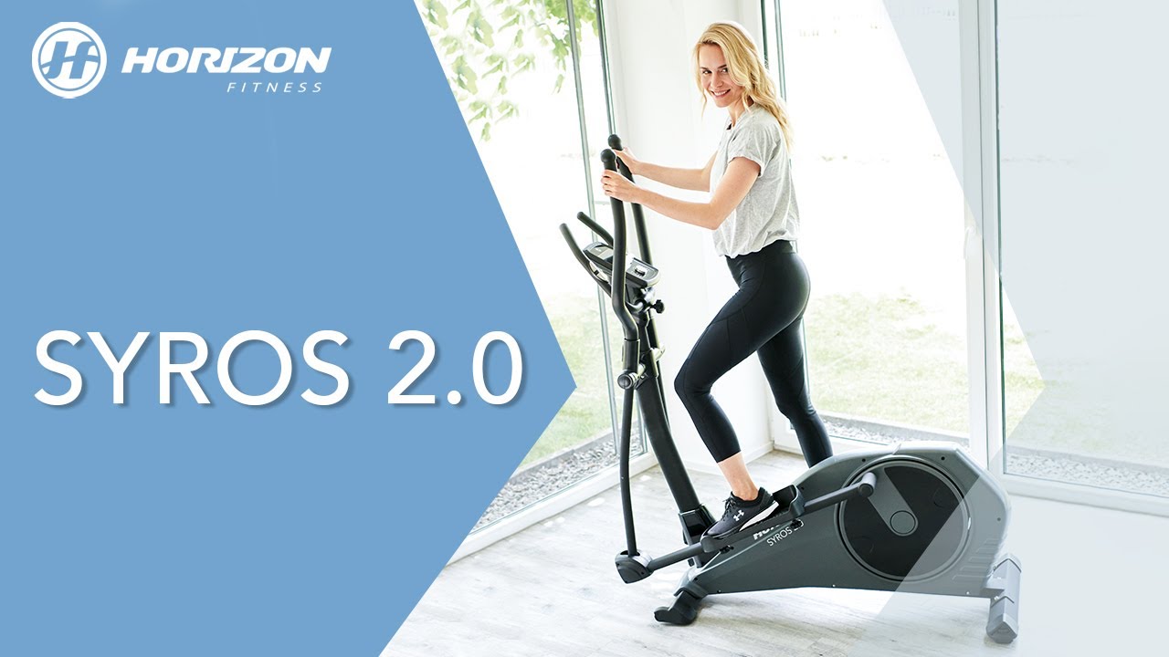 Horizon Fitness Syros 2.0 Crosstrainer - YouTube