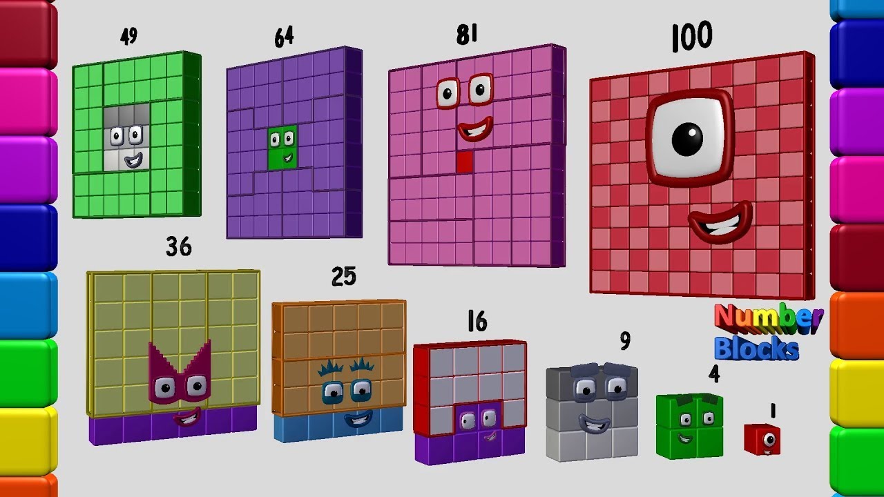 NumberBlocks Numbers