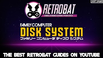 Retrobat ☆ Famicom Disk System EASY Setup Guide #retrobat #emulator #frontend