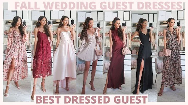 Best Fall Wedding Guest Dress Guide 2022 | What To Wear To a Fall Wedding