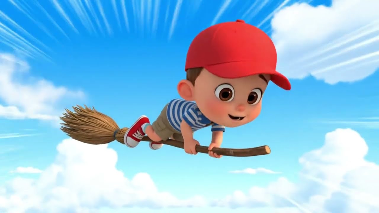 Watch Now! The High-Speed Broomstick Race | Fun Kids Cartoon Adventure
