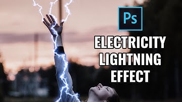 Electricity Lightning Effect - Photoshop Tutorial Manipulation