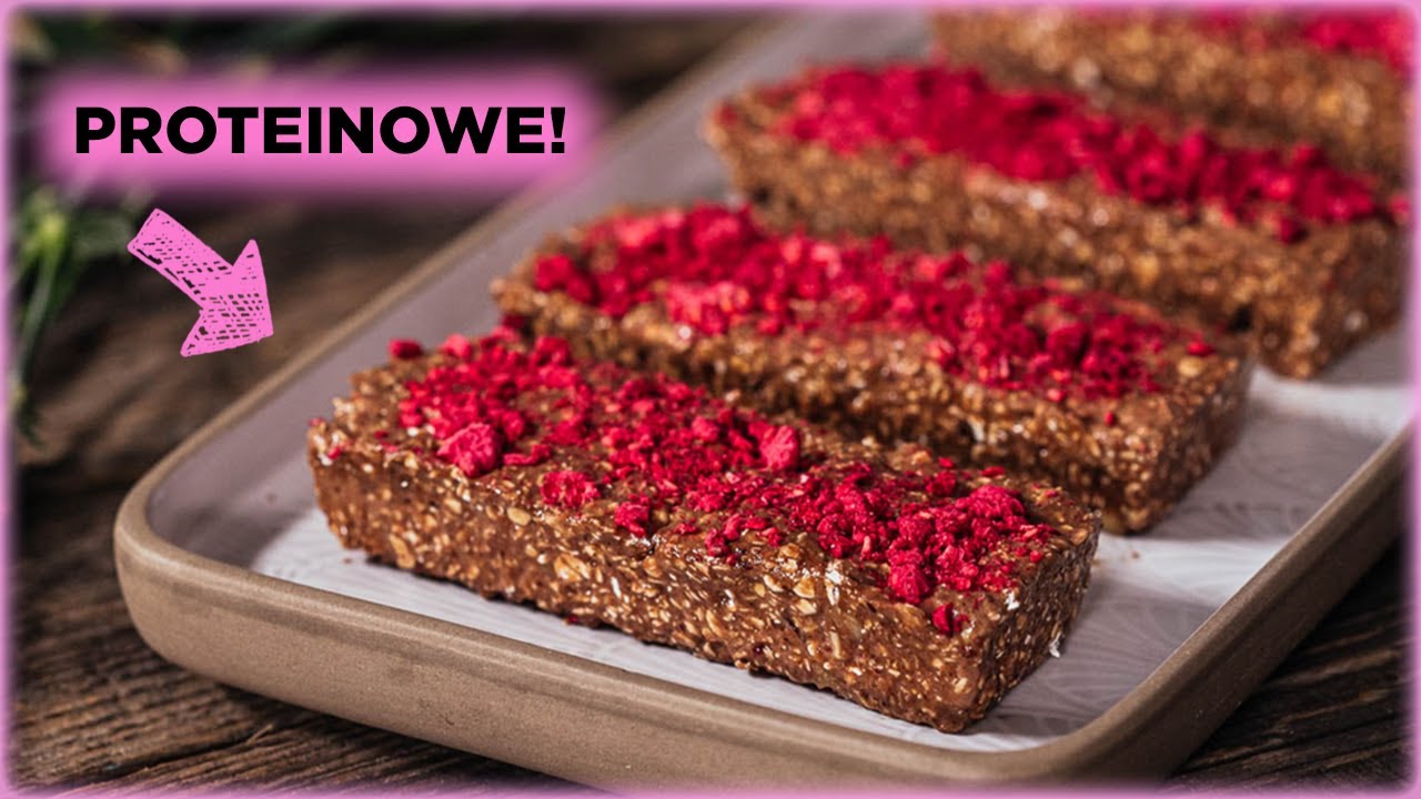 Proste i tanie BATONY BIAŁKOWE - domowy przepis! | Sugarlady