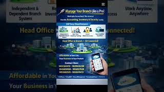 🚀 Manage Your Branch Like a Pro!Multiple branches? #cloud #erpcloud #branch #multi