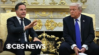 Takeaways from Trump meeting with NATO chief over Russia-Ukraine war