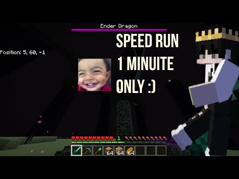 Speed run 1min 😂