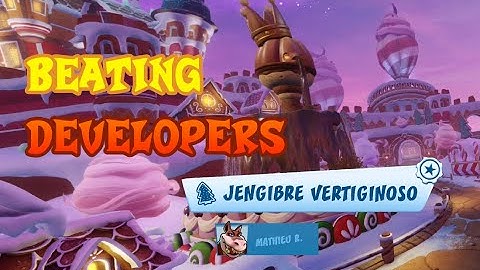 CTR:NF; Gingerbread Joyride (1:54:01) PB. Beating Developers