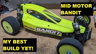 Mid Motor Traxxas Bandit  Full Custom Design and Build!