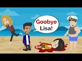 Lisas last vacation  basic english conversation  learn english  like english