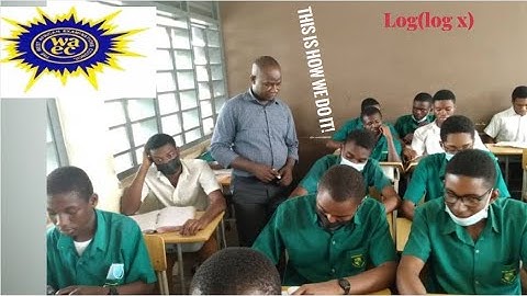 Waec Logarithm Equations Strategies Explained||Linear and Quadratic Equations||WASSCE Prep