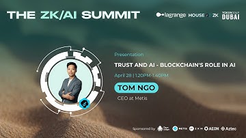 Presentation "Trust and AI - Blockchain