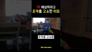 조카를 고소한 이모 조카를 고소한 이모
