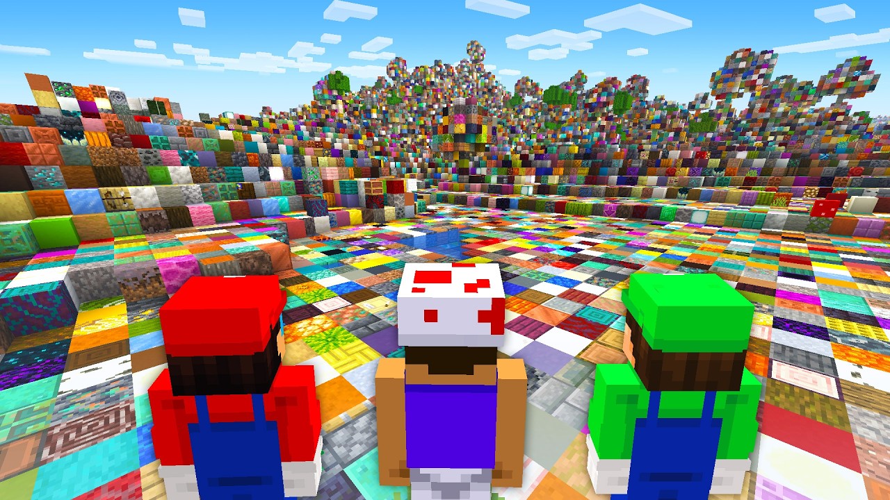 Minecraft, But Every Block is Random...