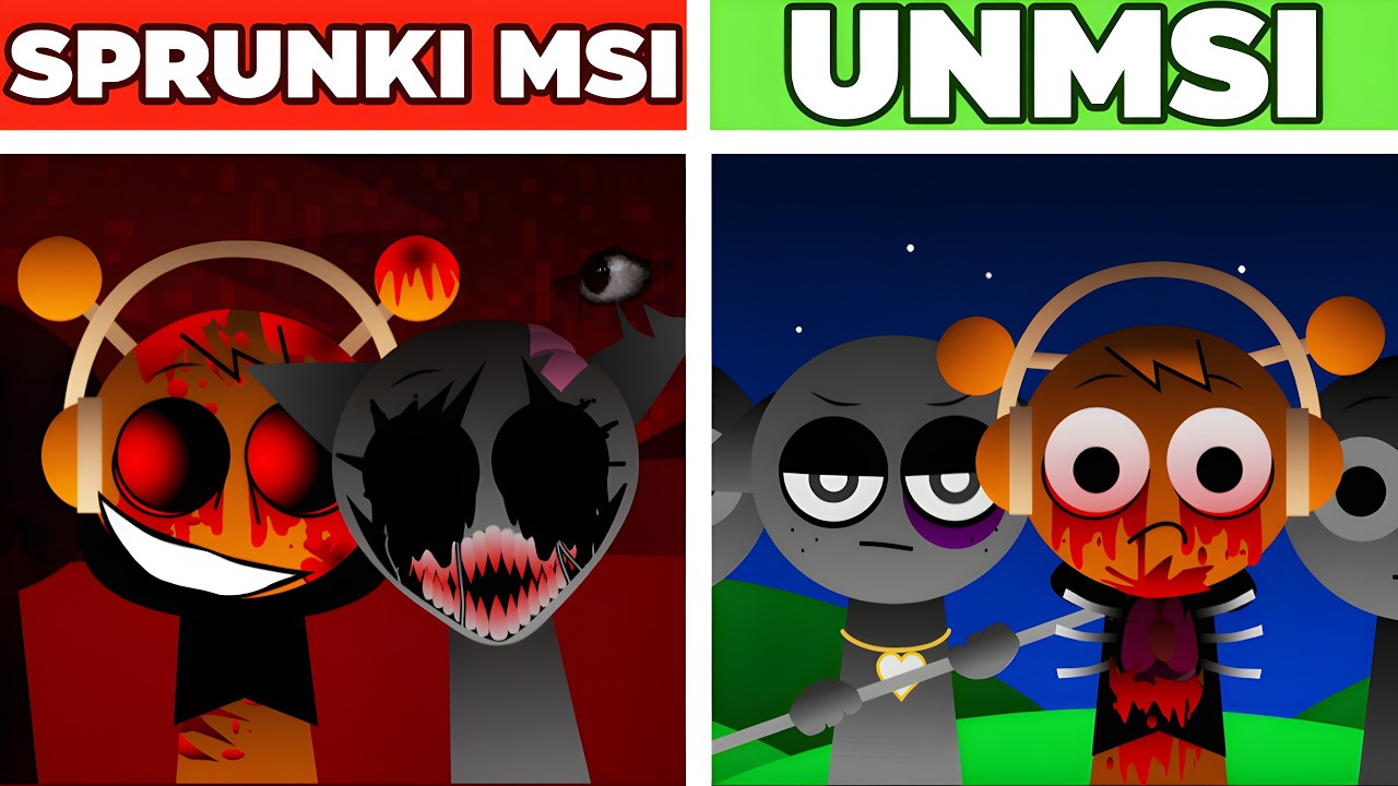 SPRUNKI MSI BUT UNMSI PHASE 2 | SPRUNKI INCREDIBOX