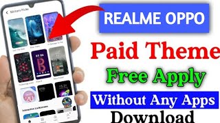 REALME Paid themes Free Download Without Any App Download |Realme Free Theme Download 2023|ios Theme screenshot 4