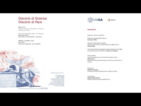 Inaugurazione dell'anno accademico 2021/2022 - Università degli Studi di Cagliari