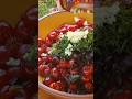 Azerbaijani sour cherry salad recipe🤤 #recipes #cooking #shorts