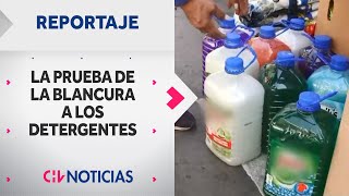 CALIDAD VS. PRECIO: La prueba de blancura a los detergentes que venden en ferias libres