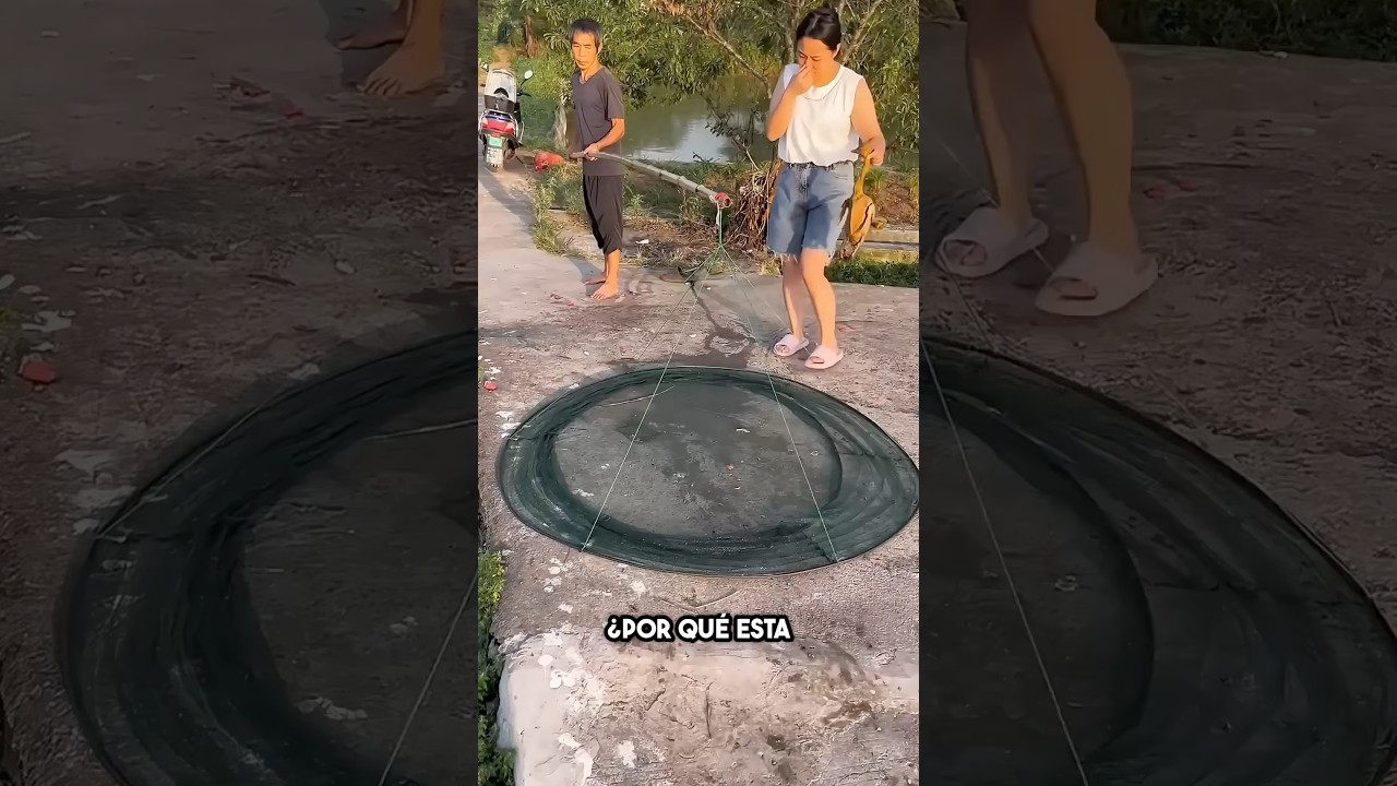 El Abuelo Atrapa Peces Con Un Truco Loco 😳