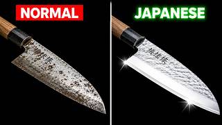 The Japanese Method to Make Dull Knives Razor Sharp in 60 Seconds