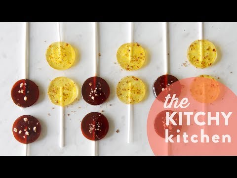 Boozy Lollipops // The Kitchy Kitchen