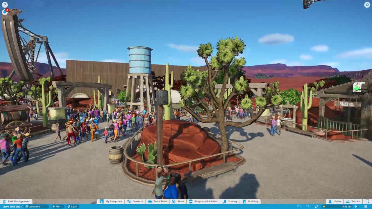 Stereotype Anomaly Clay's Wild West Park Coaster Western