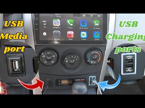 Install USB Charging Ports and USB Media Port into Any Car | Toyota Corolla