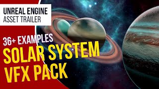UE5 l Solar System Planet and Space Skybox VFX Pack l Unreal Engine 5 (Trailer)