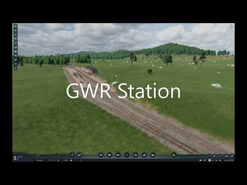 Extending a platform using the GWR Station mod for Transport Fever 2