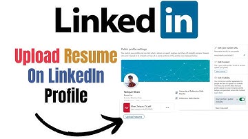 How to Upload Resume on LinkedIn | LinkedIn Resume Upload - Quick and Easy