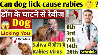 Can Dog Lick Cause Rabies ? कय डग क चटन स रबज ह सकत ह ? Rabies Awareness
