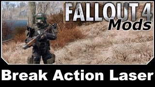 Fallout 4 Mods -  CROSS Break Action Laser