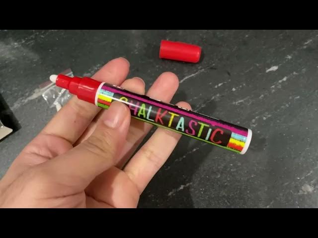 How To Fix The Tips On Liquid Chalk Markers 