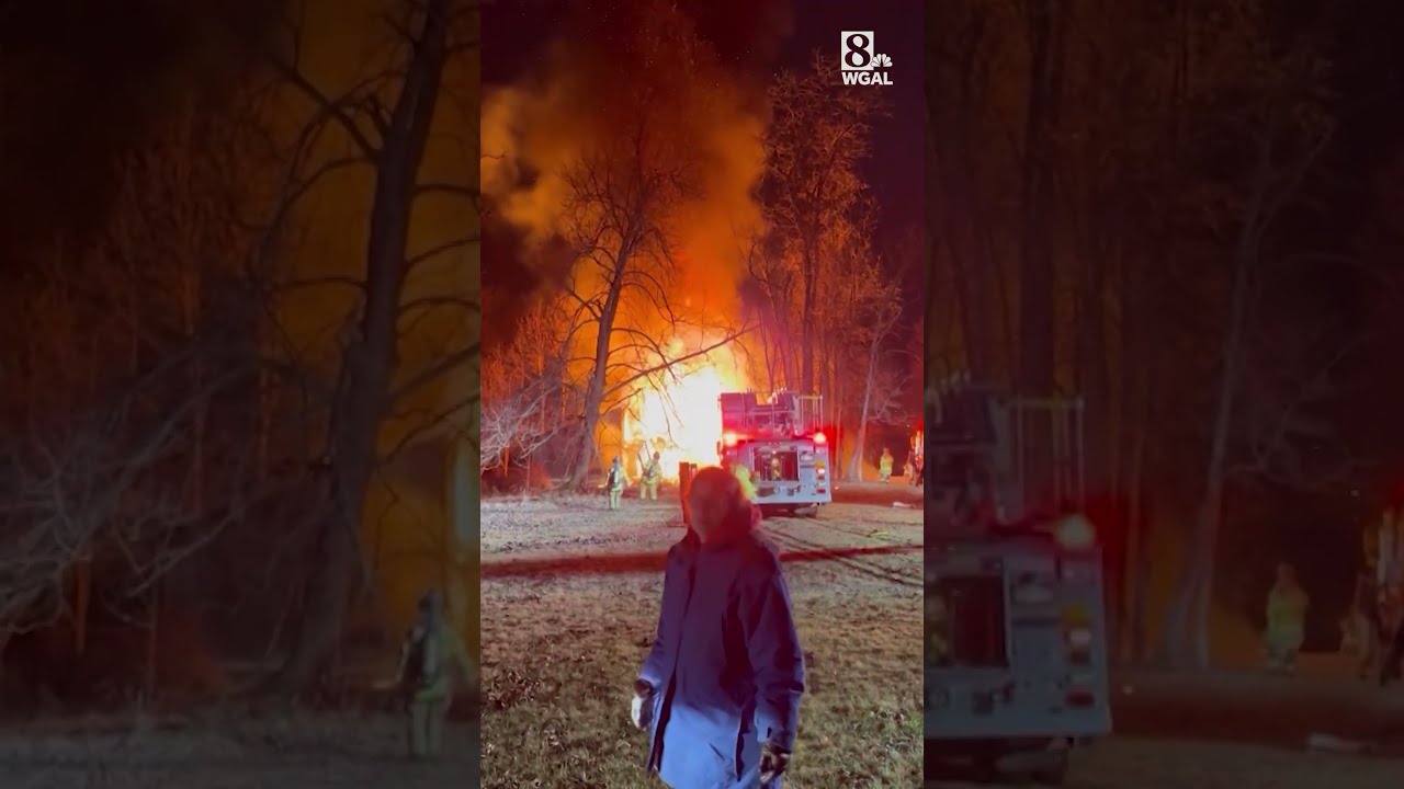 Coroner called to house fire in York County, Pa.